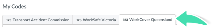 Step 7. Screenshot of WorkCover Queensland tab in HICAPS integration setup