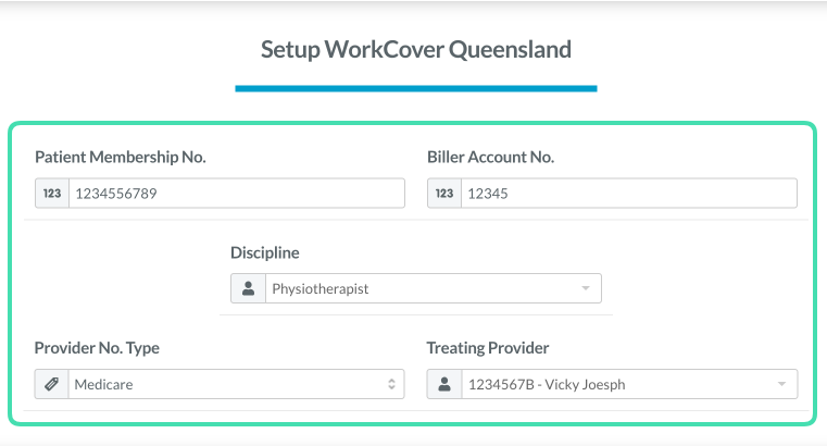 Step 5. Screenshot of expanded details within WorkCover Queensland claiming area
