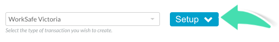 Step 4. Screenshot of Expanded Worksafe Victoria claiming setup