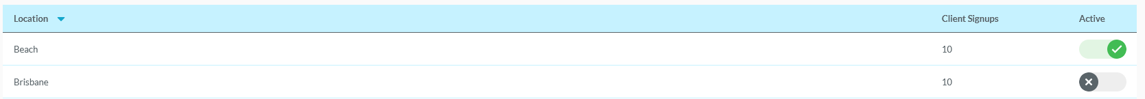 Location listed in Patient Portal