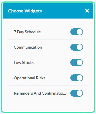 Widget List