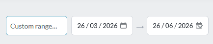 custom Date Range