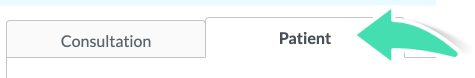 Fresh view patient tab in Nookal Calendar to navigate directly to patient details or accounts