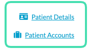 Fresh view patient list screen in Nookal showing patient options to access profile details