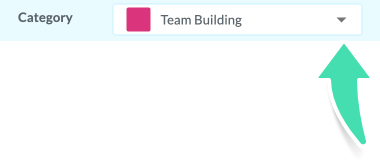 Update the Category of an Event