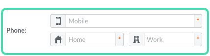 Phone numbers in Patient creation