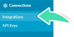 Click the Integrations menu