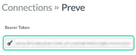 Preve API Key