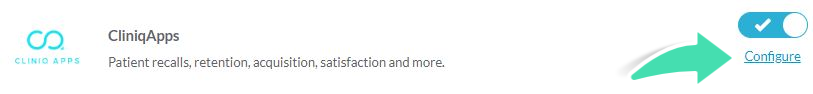 Configure CliniqApps integration in Nookal