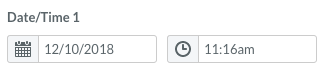 Date time field example in clinical notes