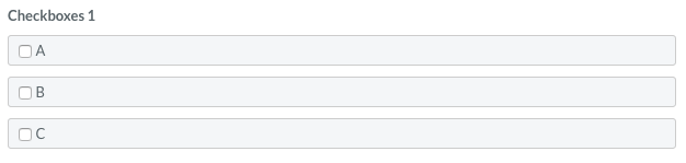 Checkbox field example in clinical notes