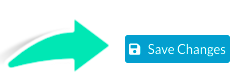Save changes button in online bookings setup