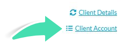 Client Accounts page in Nookal Fresh View